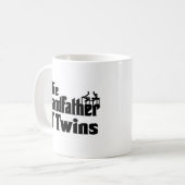 Der GROSSVATER DER ZWILLINGE Kaffeetasse (Vorderseite Links)