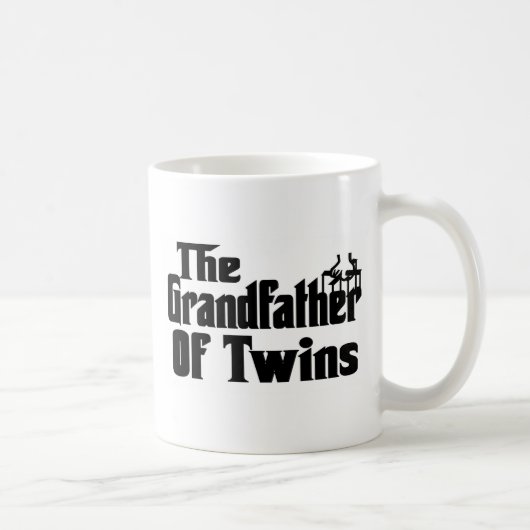 Der GROSSVATER DER ZWILLINGE Kaffeetasse (Rechts)