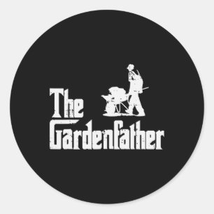 Der Großvater Funny Movie Pub Väter Day Men Runder Aufkleber