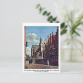 Der Grote Markt in Haarlem Postkarte (Stehend Vorderseite)