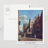 Der Grote Markt in Haarlem Postkarte (Vorne/Hinten)