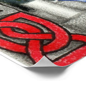 Der Grotto-Druck Poster (Ecke)