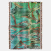 Der grün-braune Korbweisstil ähnelt trockenem Stro Decke (Vorderseite Vertikal)