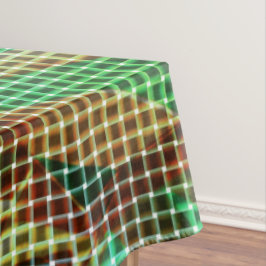 Der grün-braune Korbweisstil ähnelt trockenem Stro Tischdecke