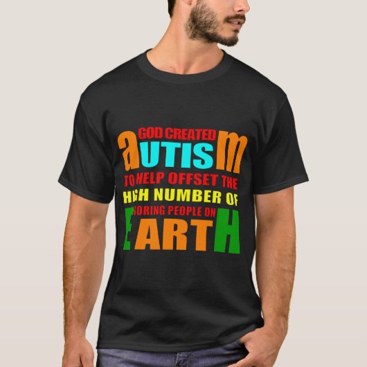 Der Grund für Autismus T-Shirt (Vorderseite)