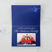 Der Grund für die Geburtskarte der Saison Karte (Innenseite)