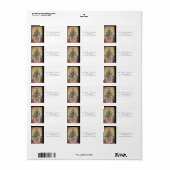 Der Grund für die Saison Adressaufkleber (Vorne)