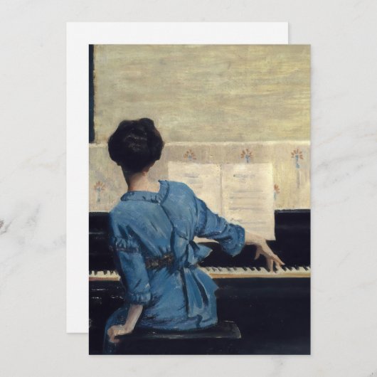 Der Grundgedanke | William Merritt Chase (Vorne/Hinten)