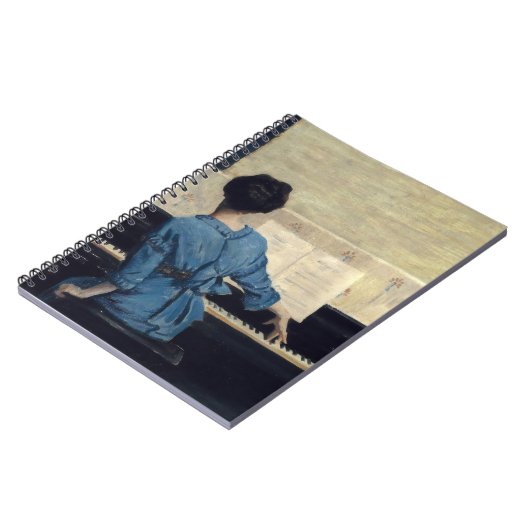 Der Grundgedanke | William Merritt Chase Notizblock (Linke Seite)