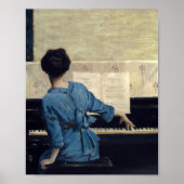 Der Grundgedanke | William Merritt Chase Poster (Vorne)