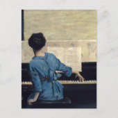 Der Grundgedanke | William Merritt Chase Postkarte (Vorderseite)