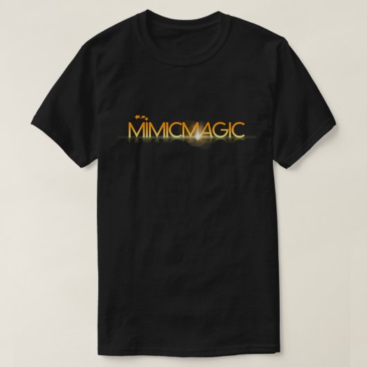 Der grundlegende dunkle T - Shirt 2 Mimicmagic (Design vorne)