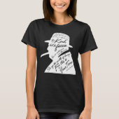 Der grundlegende dunkle T - Shirt Churchill Frauen (Vorderseite)