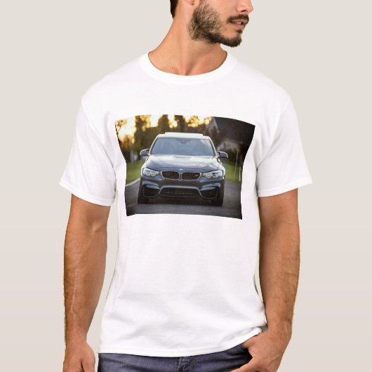 Der grundlegende T - Shirt BMW-SPORT-AUTO Männer (Vorderseite)