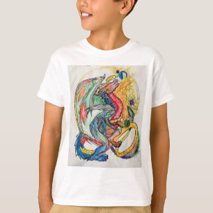 Der grundlegende T - Shirt der Drache-Kinder