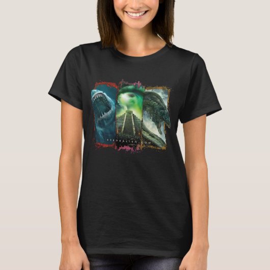 Der grundlegende T - Shirt Frauen Steve Alten (Vorderseite)