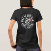 Der grundlegende T - Shirt Hobo Jeepers Frauen (Rückseite)