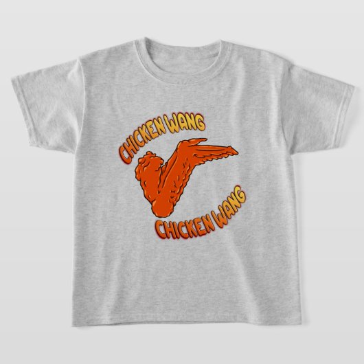 Der grundlegende T - Shirt von Hühnerwing-Kindern (Ablage )