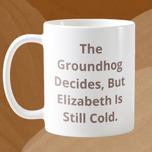 Der Grundpfeiler beschließt Personalizable Kaffeetasse