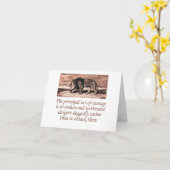 Der Grundtakt Karte (Gelbe Blume)