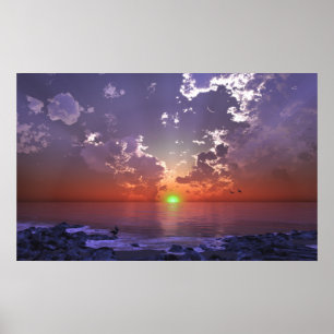 Der grüne Blitz Poster