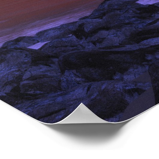 Der grüne Blitz Poster (Ecke)