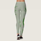 Der Grüne Drache Leggings (Rückseite)