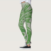 Der Grüne Drache Leggings (Links)