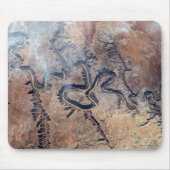 Der grüne Fluss mit seinen Nebenschluchten in Utah Mousepad (Vorne)