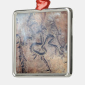 Der grüne Fluss mit seinen Nebenschluchten in Utah Ornament Aus Metall (Links)