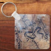 Der grüne Fluss mit seinen Nebenschluchten in Utah Schlüsselanhänger (Vorderseite)