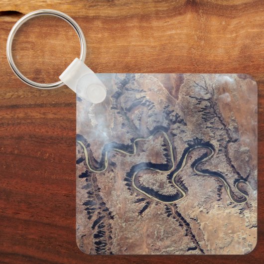 Der grüne Fluss mit seinen Nebenschluchten in Utah Schlüsselanhänger (Vorderseite)