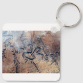 Der grüne Fluss mit seinen Nebenschluchten in Utah Schlüsselanhänger (Rückseite)