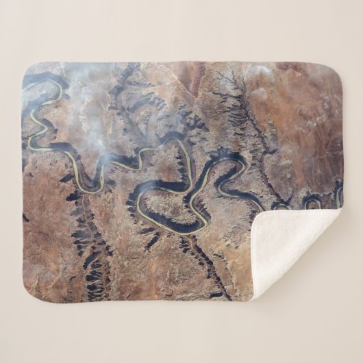 Der grüne Fluss mit seinen Nebenschluchten in Utah Sherpadecke (Vorderseite (Horizontal))