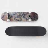 Der grüne Fluss mit seinen Nebenschluchten in Utah Skateboard (Horizontal)