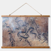 Der grüne Fluss mit seinen Nebenschluchten in Utah Wandteppich Mit Holzrahmen (Vorne)