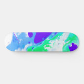 Der grüne gefärbte Marmor laufen aus Skateboard (Horizontal)