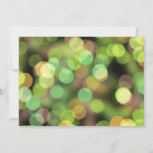 Der grüne Glitzer wird meine Bridesmaid sein Einladung (Rückseite)