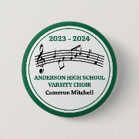 Der grüne High School Chor Custom Keepake