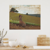 Der Grüne Hügel Poster (Küche)