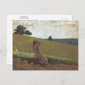 Der Grüne Hügel von Winslow Homer Postkarte (Vorne/Hinten)