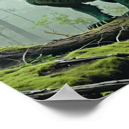 Der grüne König Poster (Ecke)