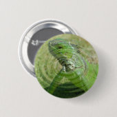 Der Grüne Leguan Button (Vorne & Hinten)