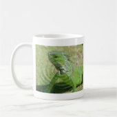 Der Grüne Leguan Kaffeetasse (Links)