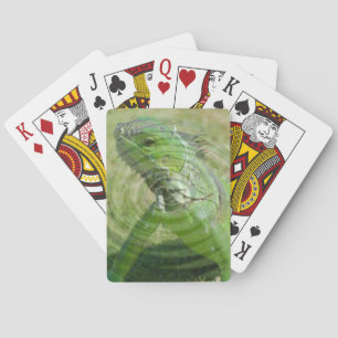 Der Grüne Leguan Spielkarten