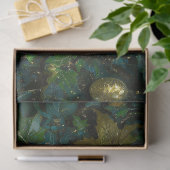 Der Grüne Mann - Enttäuschung der mythischen Waldw Seidenpapier (Geschenk)