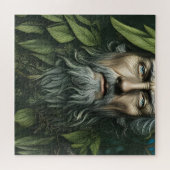 Der grüne Mann Folklore Deity Puzzle (Horizontal)