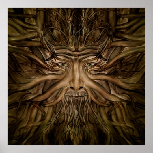 Der Grüne Mann Poster (Vorne)