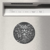 Der Grüne Mann von BurnsInHell Magnet (In Situ (Geschirrspüler))