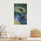 Der Grüne Parasol, 1909 Typ Rose Poster (Küche)